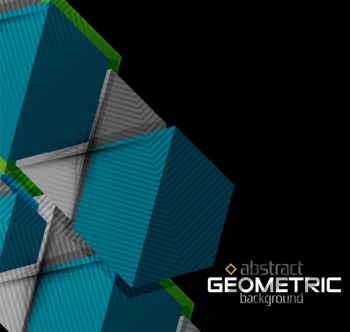 Textured Paper Geometric Shapes on Black 29xEPS Textured Paper Geometric Shapes on Black 29xEPS