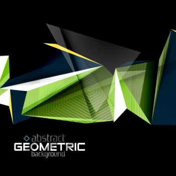 Textured Paper Geometric Shapes on Black 29xEPS Textured Paper Geometric Shapes on Black 29xEPS