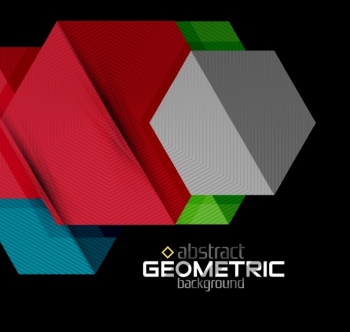 Textured Paper Geometric Shapes on Black 29xEPS Textured Paper Geometric Shapes on Black 29xEPS