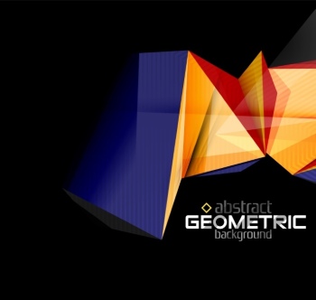 Textured Paper Geometric Shapes on Black 29xEPS Textured Paper Geometric Shapes on Black 29xEPS