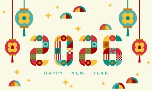 2026 New Year Geometric Design Templates 27xAI 2026 New Year Geometric Design Templates 27xAI