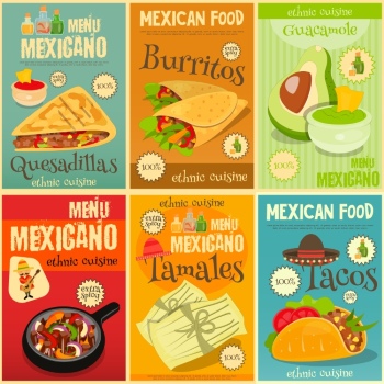 Mexican Food Design Elements 35xEPS Mexican Food Design Elements 35xEPS