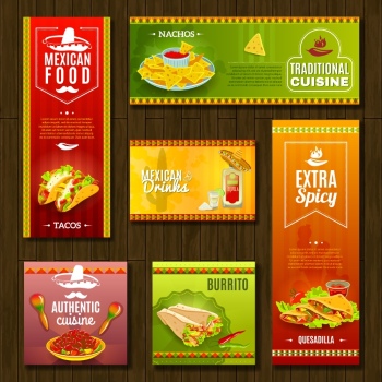 Mexican Food Design Elements 35xEPS Mexican Food Design Elements 35xEPS
