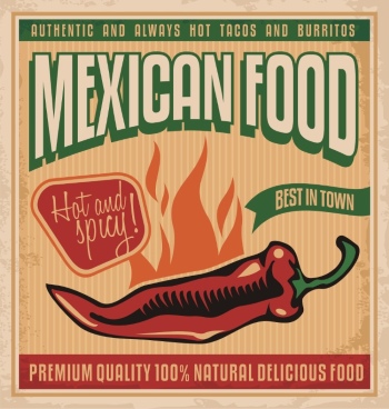 Mexican Food Design Elements 35xEPS Mexican Food Design Elements 35xEPS