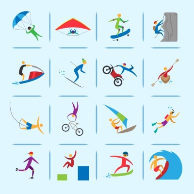Vector Sport Icons 25xEPS Vector Sport Icons 25xEPS