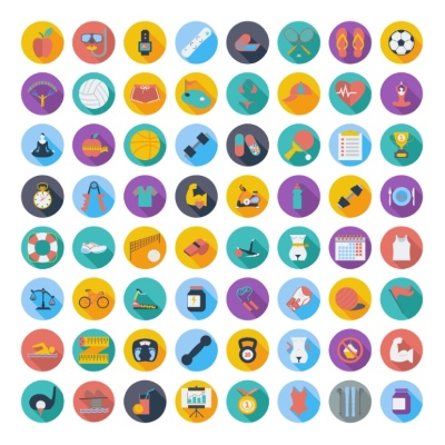 Vector Sport Icons 25xEPS Vector Sport Icons 25xEPS