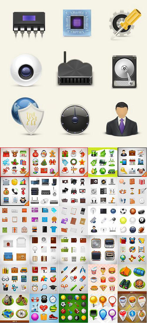 Application Icons Collection 31xEPS Application Icons Collection 31xEPS
