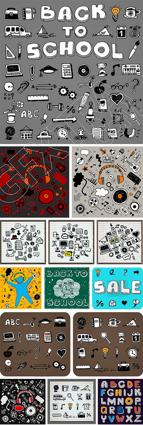 Doodle 25xEPS Doodle 25xEPS