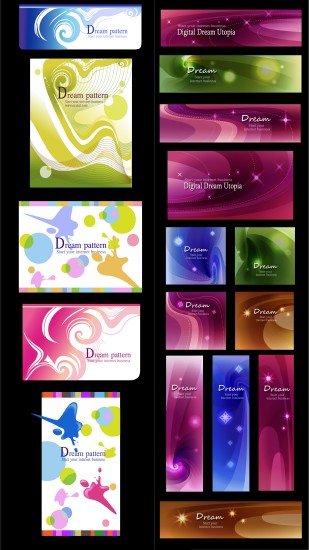 Dream Banner Vector