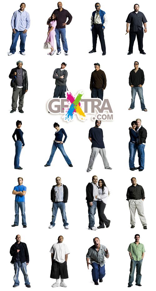 RubberBall 005 Adult Silhouettes Casual