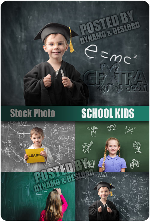 School kids - UHQ Stock Photo