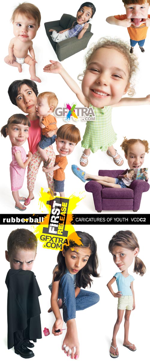 RubberBall Virtual C2 Caricatures of Youth