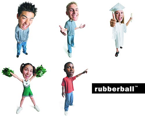 RubberBall Virtual C2 Caricatures of Youth