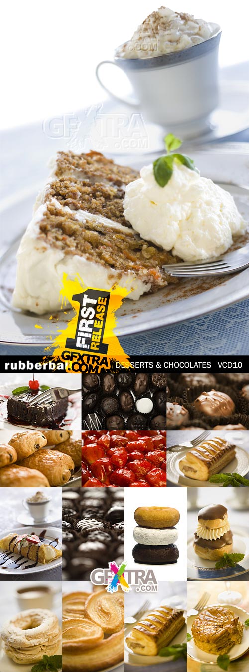 RubberBall Virtual VCD10 Desserts & Chocolates