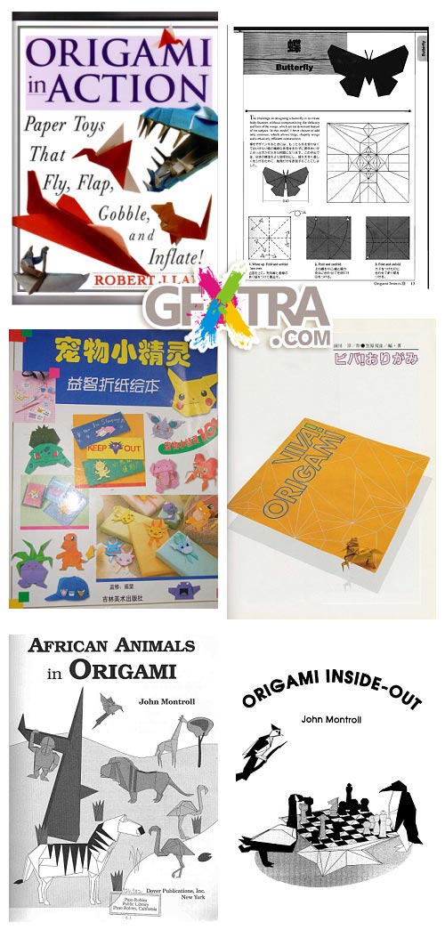 ORIGAMI Books of World, 42xPDF