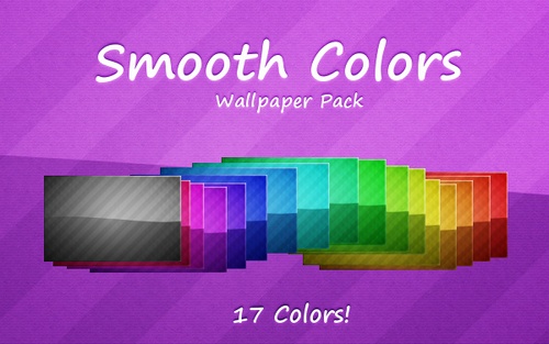 Smooth Colors wallpaper pack