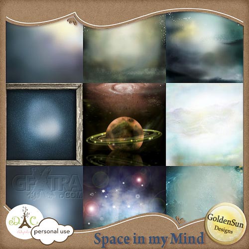 Space In My Mind - GoldenSun Designs