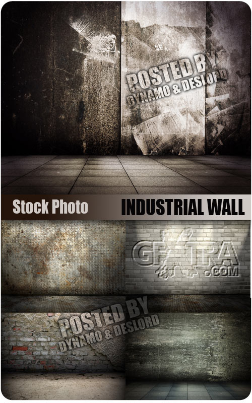 Industrial Walls, UHQ 5xJPGs