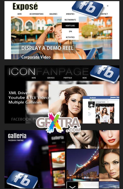 ActiveDen - Facebook Template Bundle