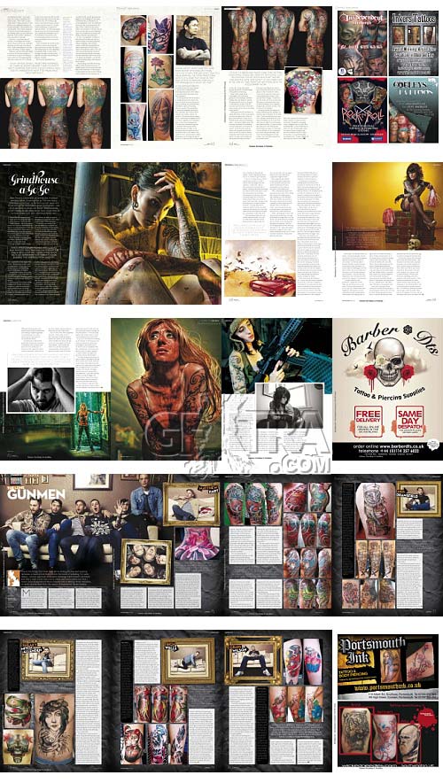 Skin Deep Tattoo Magazine, November 2011UK