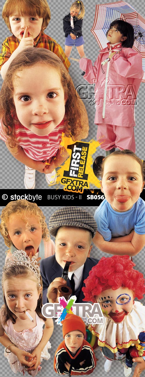 StockByte SB056 Busy Kids II