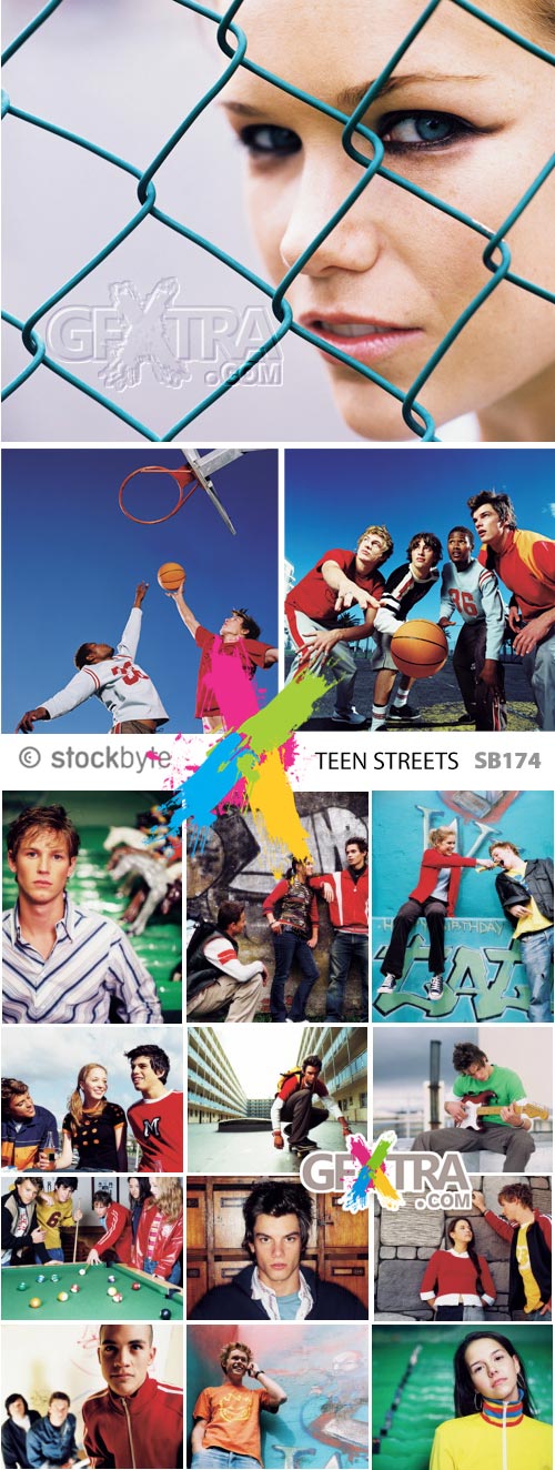 StockByte SB174 Teen Streets