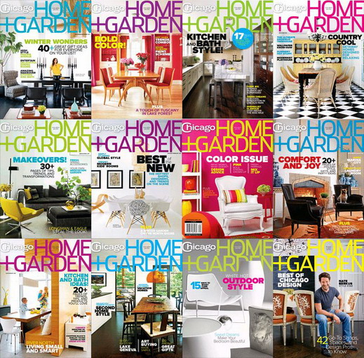 Chicago Home + Garden Magazine 2010-2011 Full Collection