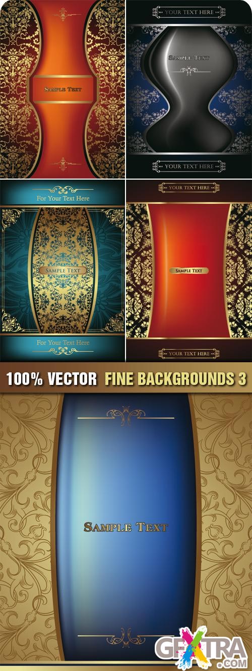 Stock Vector - Fine Backgrounds 3