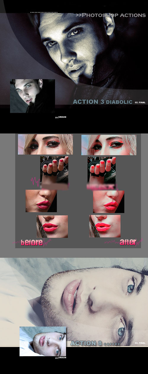 Photoshop Action pack 115