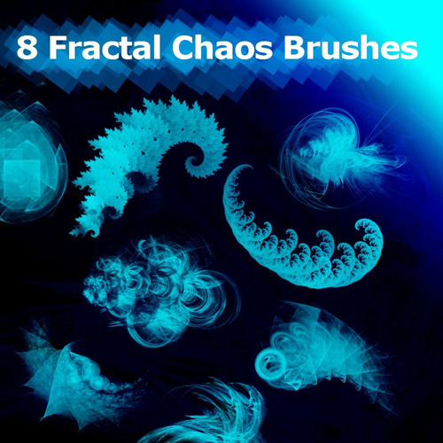 8 fractal chaos brushes