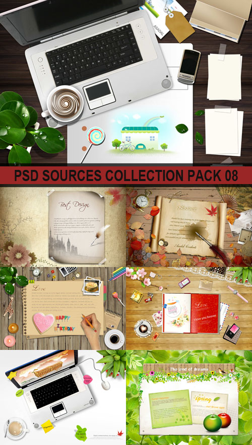 PSD Sources Collection pack 08