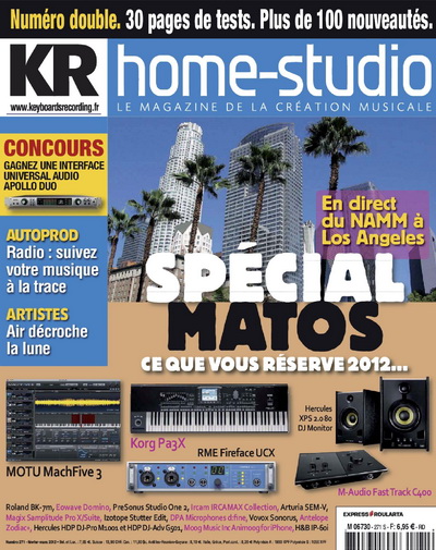 Keybord Recording Home Studio 271 - Fevrier-Mars 2012