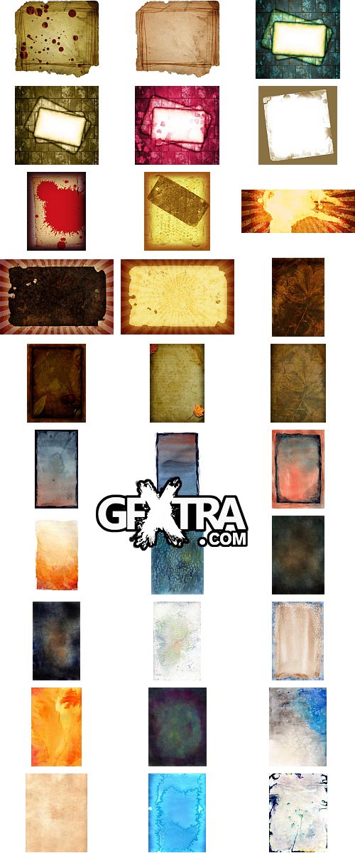 Grunge backgrounds 172 JPG&PNG