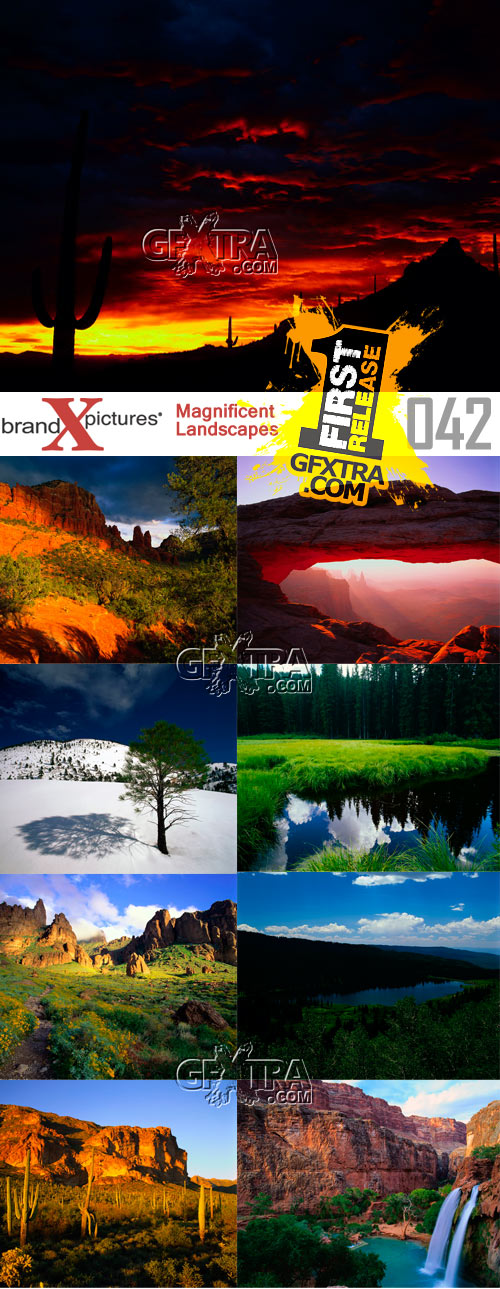 Brand-X X042 Magnificent Landscapes