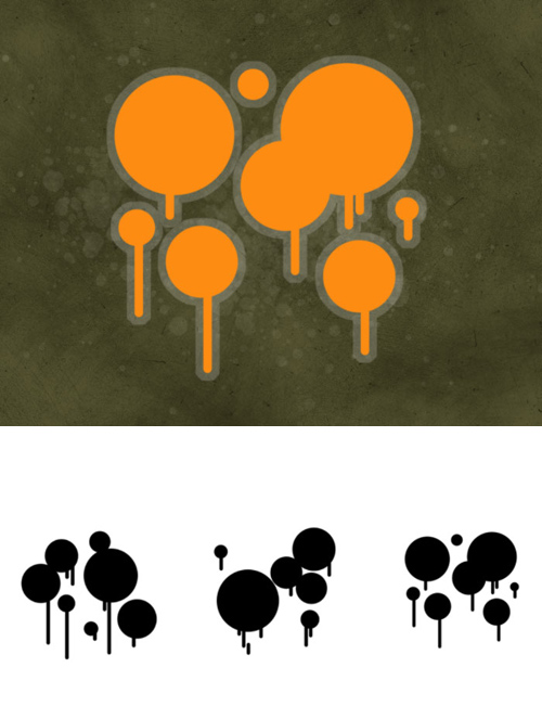 Trendy Blots Brushes Set