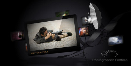 Photographer Portfolio - Project for After Effects (VideoHive)
