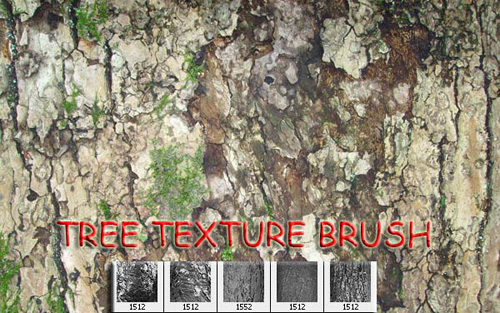 Tree Texture Photoshop brush