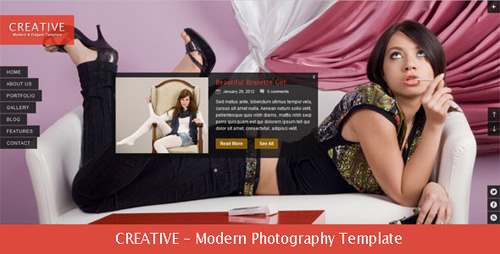 ThemeForest - Creative - Modern Photography Template - Rip