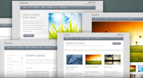 MySiteMyWay - DejaVu v2.0 for Wordpress 3.x