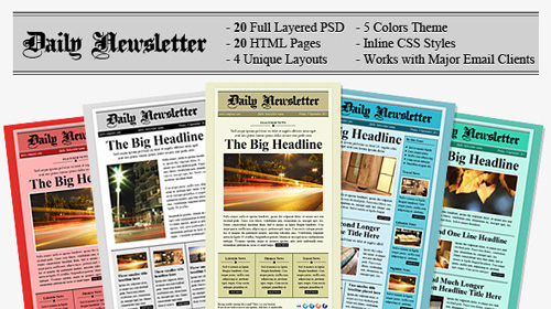 ThemeForest - Daily Newsletter HTML Email Template - Retail