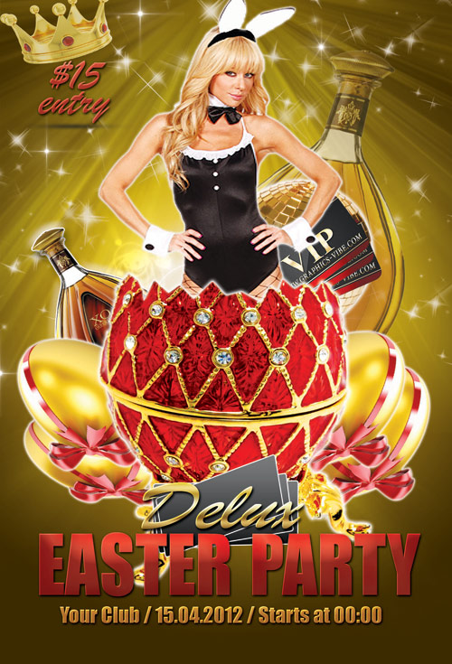 Delux Easter Party Flyer