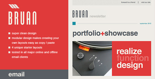 ThemeForest - Bruan Email Template - RiP