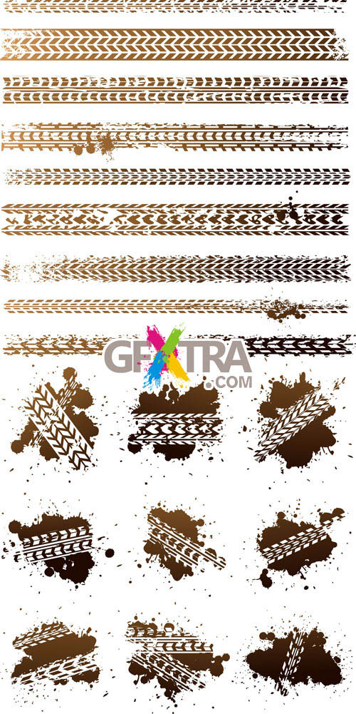 Dirt and Auto Protectors Vector Set