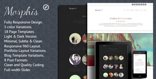 ThemeForest - Morphis - Responsive HTML Template - RiP