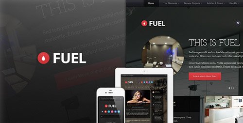 ThemeForest - Fuel - Responsive HTML Theme - RiP