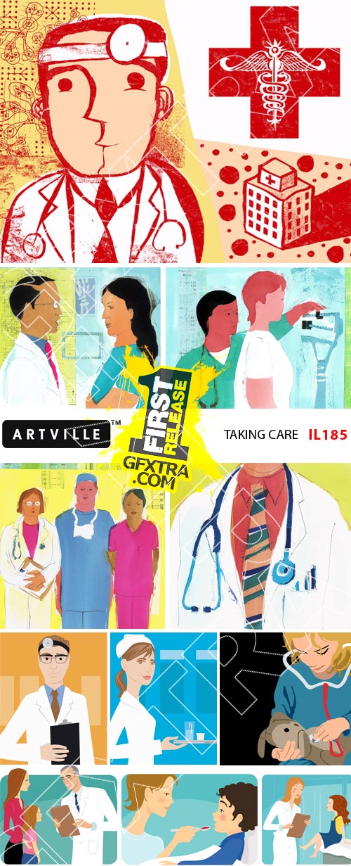 Artville Illustrations IL185 Taking Care