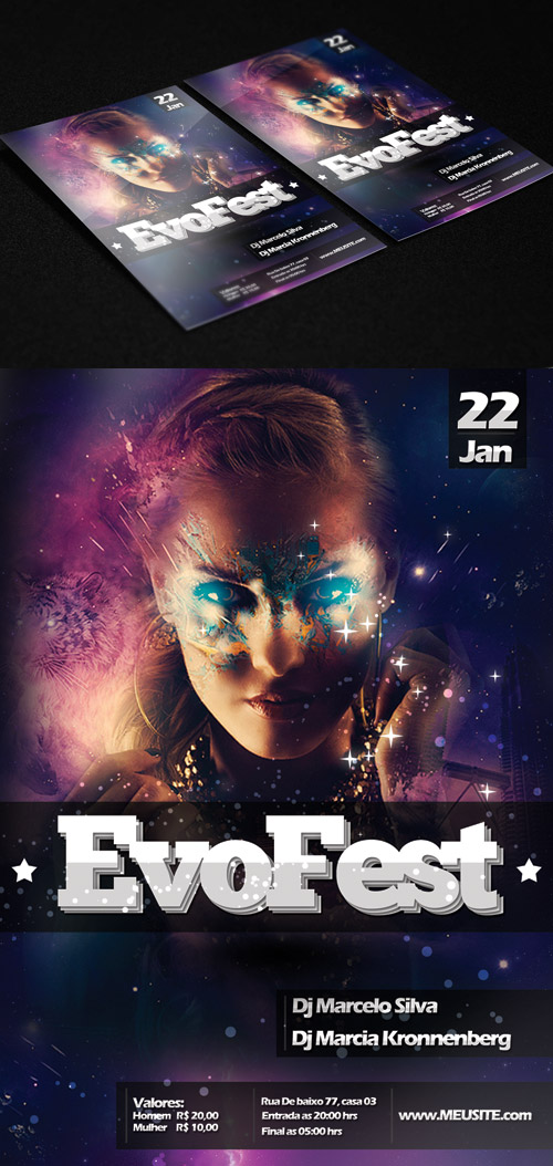 EvoFest Flyer Template