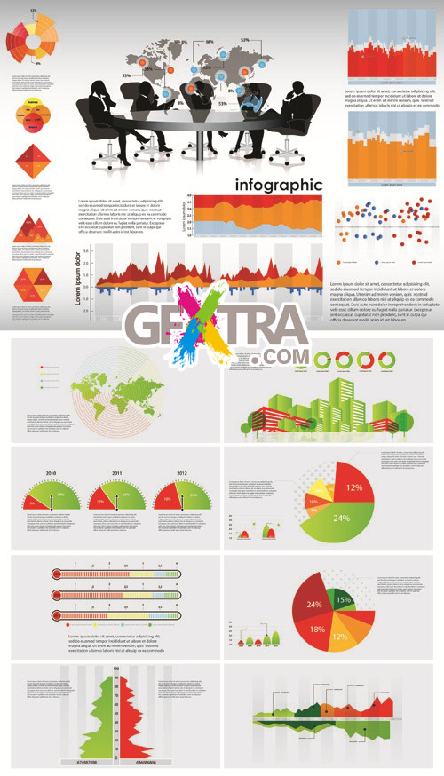 Infographics Vector Pack #11