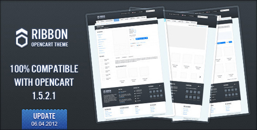 ThemeForest - Ribbon Theme updated 06.04.2012 for OpenCart 1.5.2.1