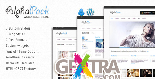 Themeforest - Alphapack Premium Wordpress Theme